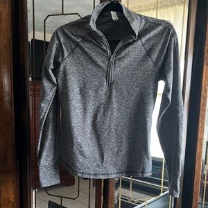 Offline Heather Gray Quarter-Zip Pullover Activewear